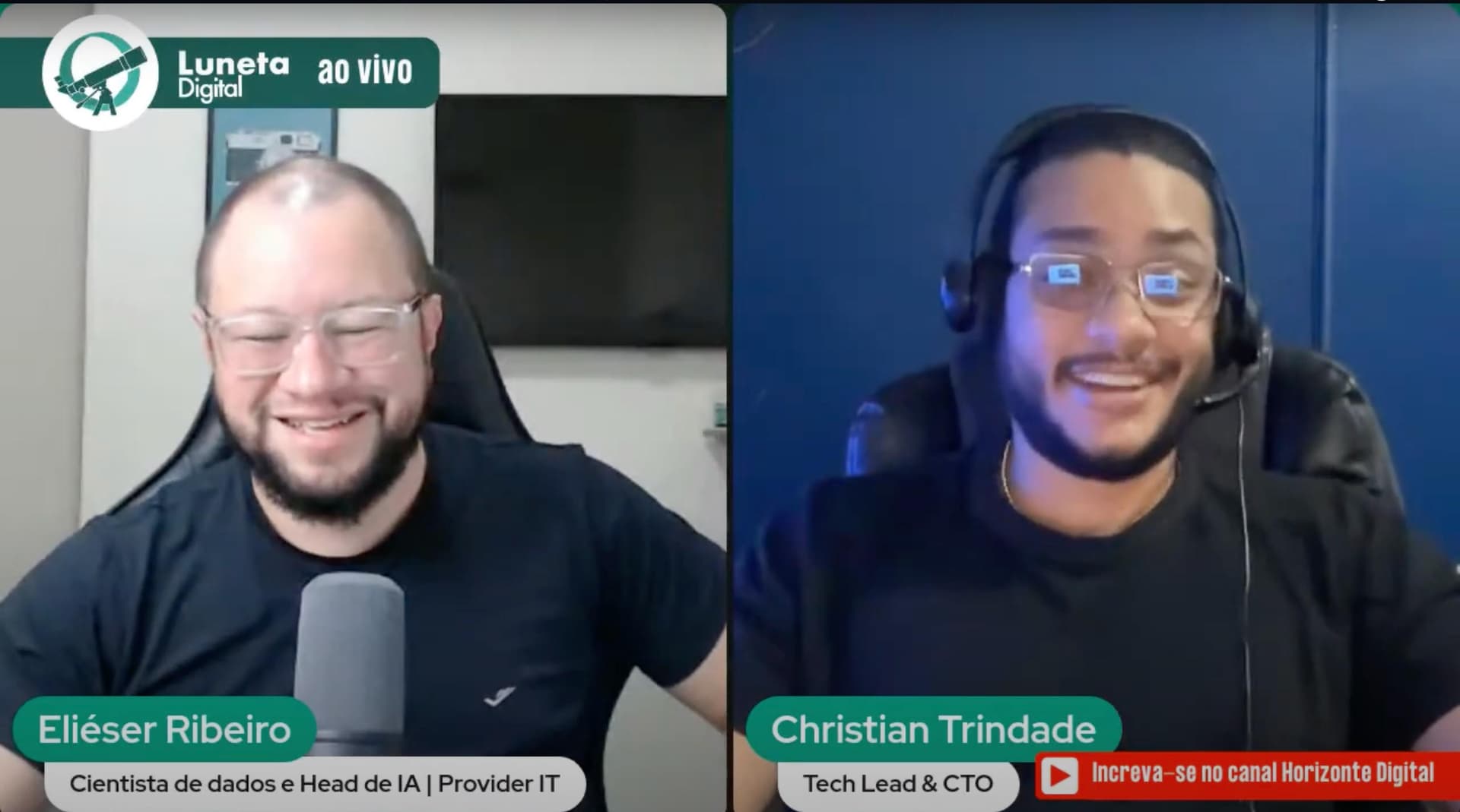 Participação no podcast Cenário de Investimento em Startups de GenAI - Luneta Digital #18 🎙️
